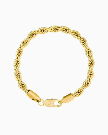 CLEAN ROPE BRACELET - 6MM GOLD