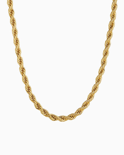 CLEAN CORD CHAIN. - 3MM GOLD