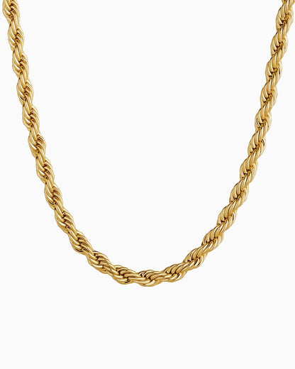 CLEAN CORD CHAIN. - 6MM GOLD