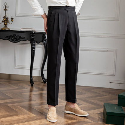 Gurkha Pleated Trousers Portovenere