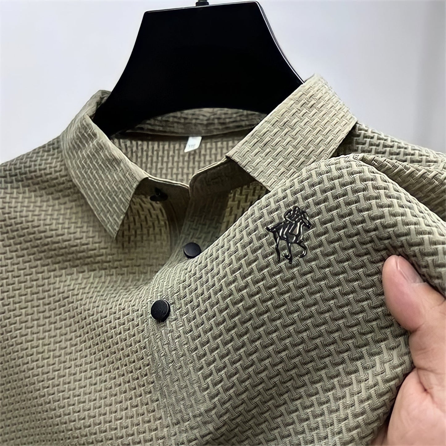 Daan | Structured Slim-Fit Polo
