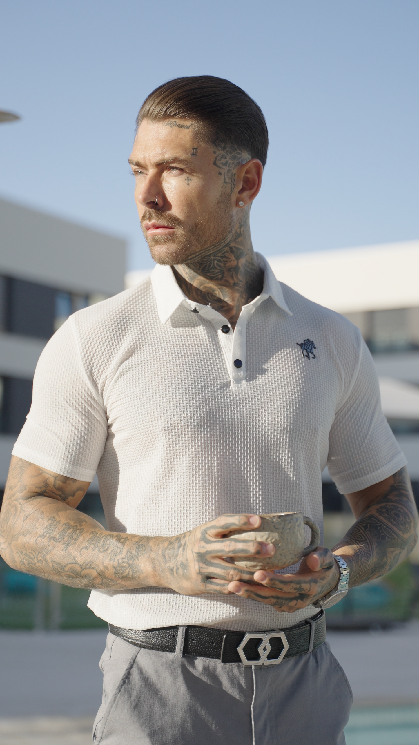 Daan | Structured Slim-Fit Polo