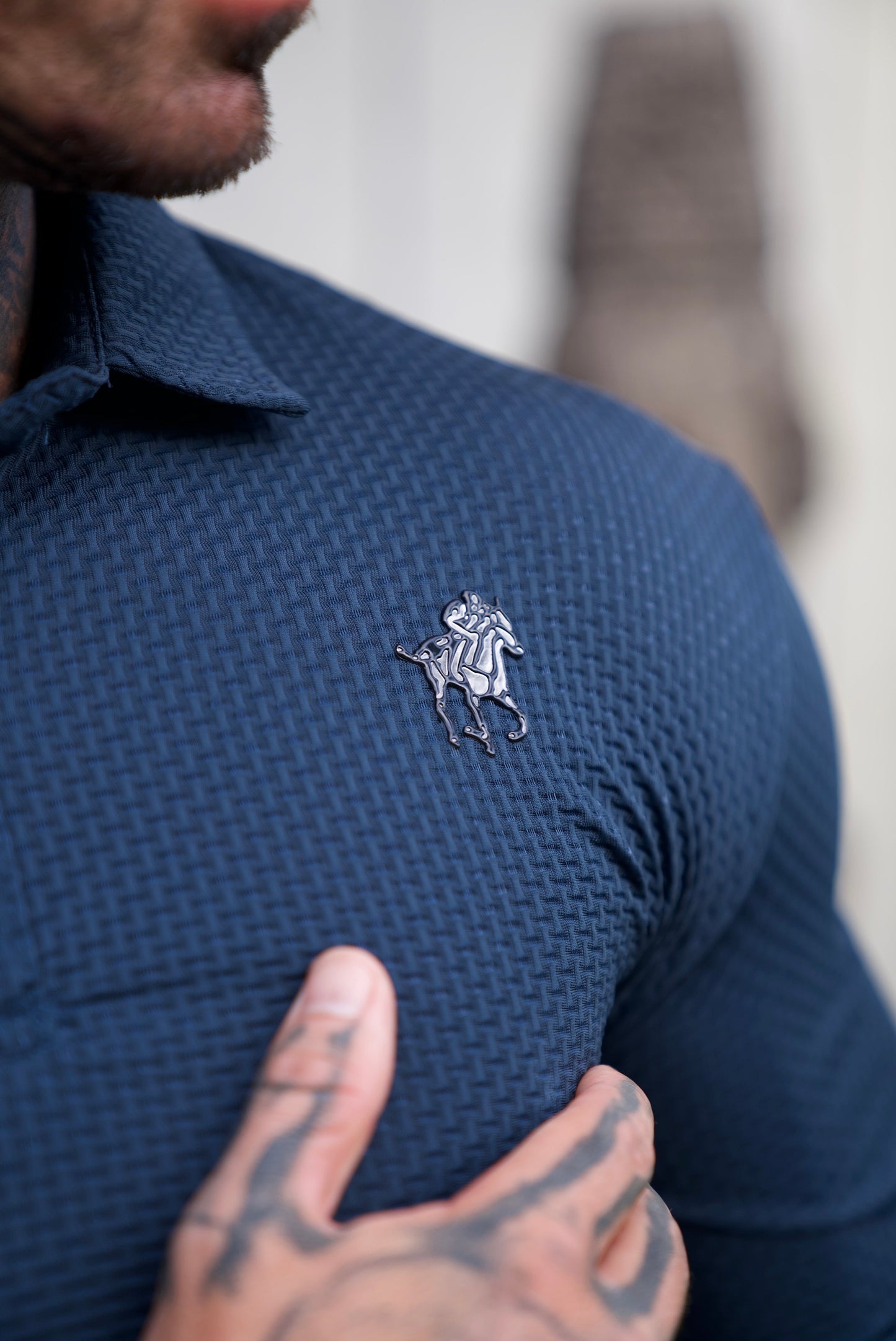 Daan | Structured Slim-Fit Polo