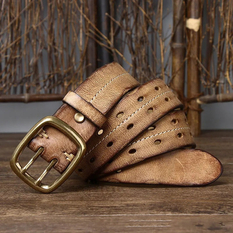 The Outrider Leather Belt
