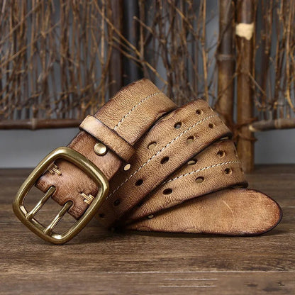 The Outrider Leather Belt