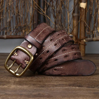 The Outrider Leather Belt
