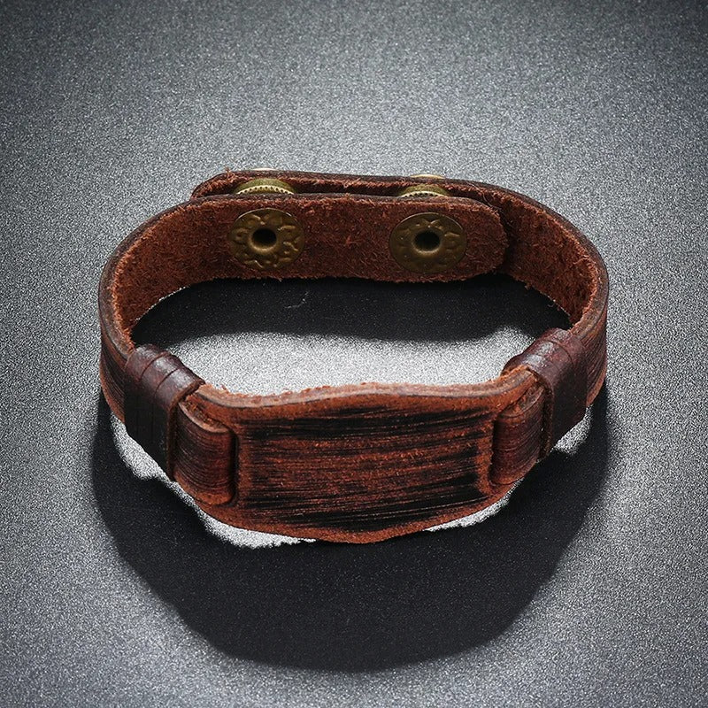 Ironhide Leather Bracelet