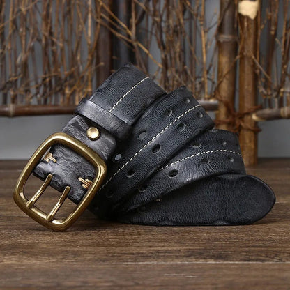 The Outrider Leather Belt