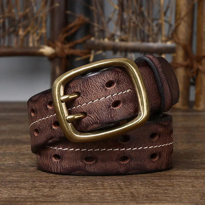 The Outrider Leather Belt