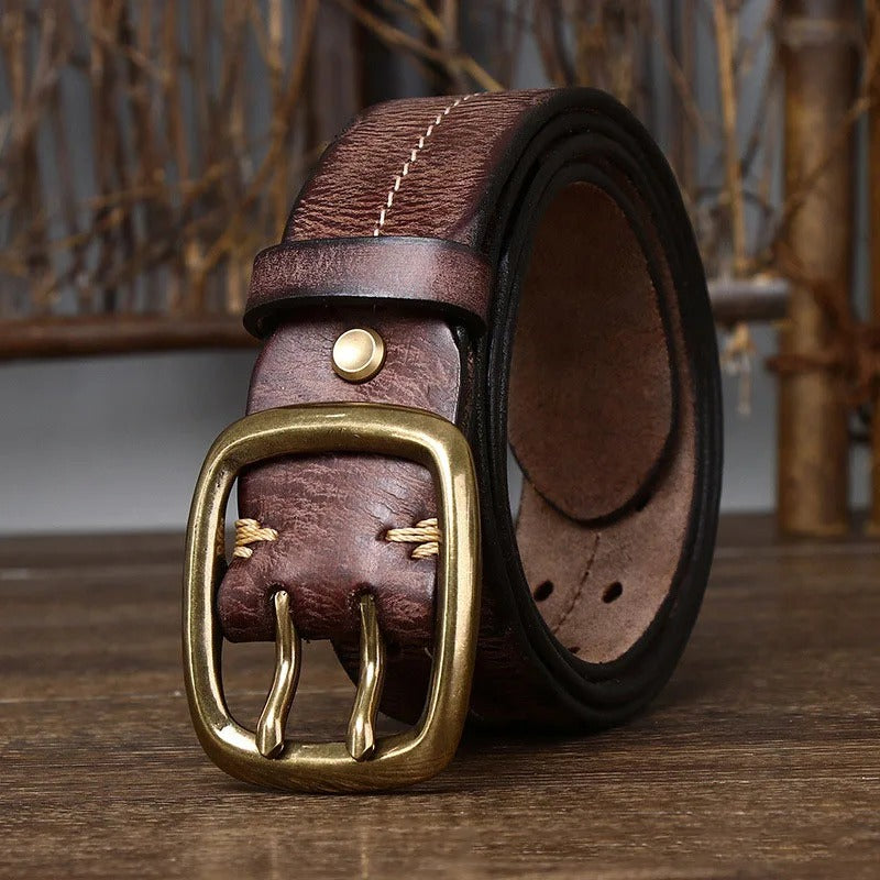 The Outrider Leather Belt