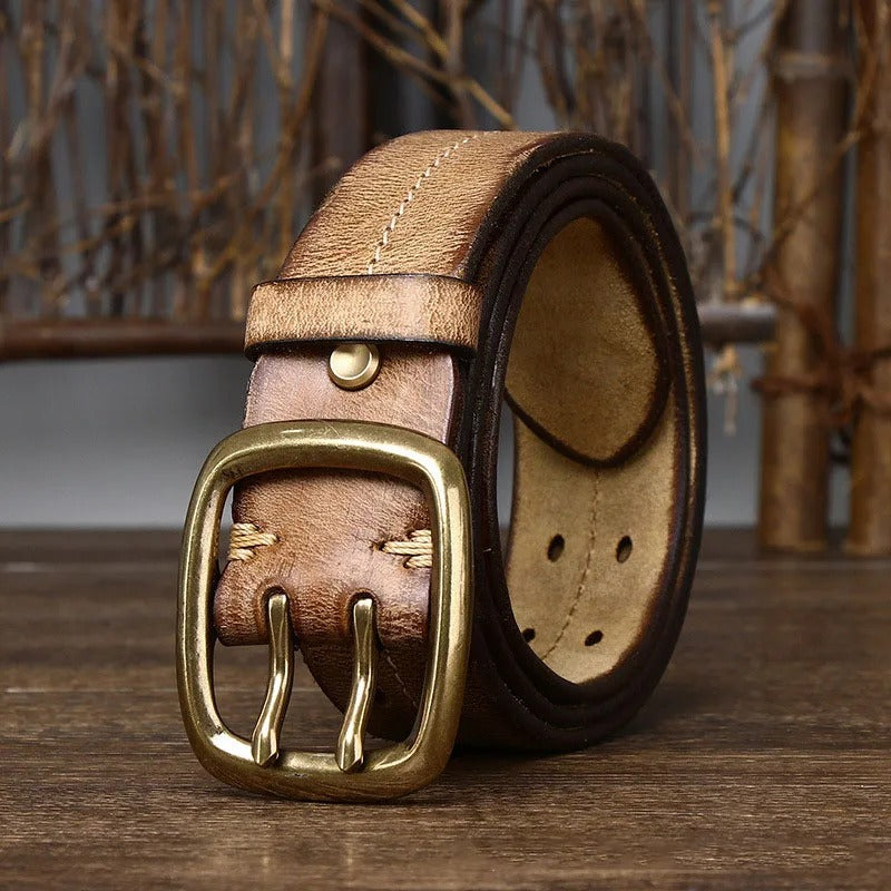 The Outrider Leather Belt