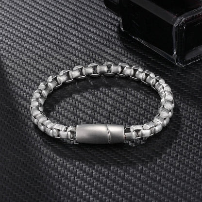 Chain and Link Bracelet for Men
