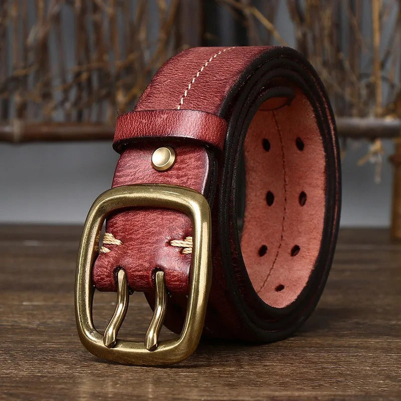 The Outrider Leather Belt