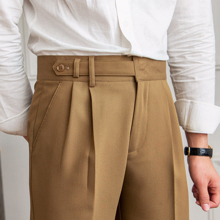 Americano Double Pleat Trousers