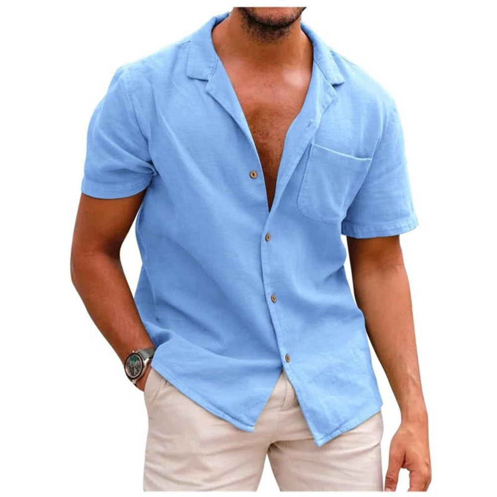 Dario | Linen Summer Shirt