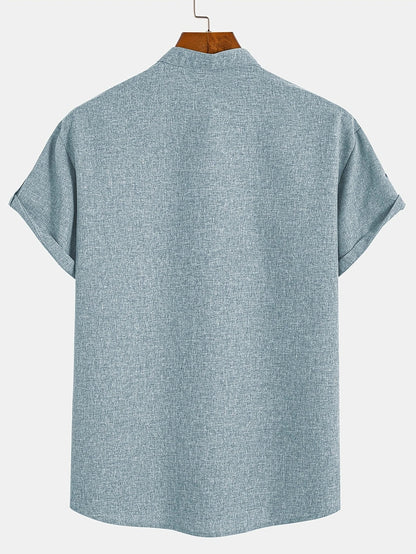 Zalecta | Modern Polo with Stand-Up Collar