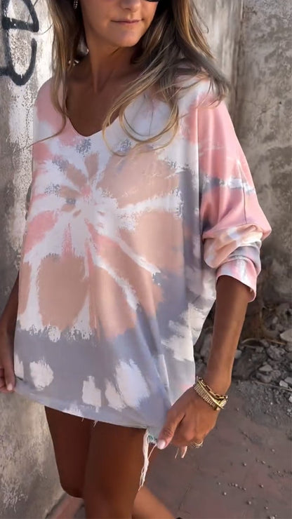 Demi | Charming Tie-dye Top