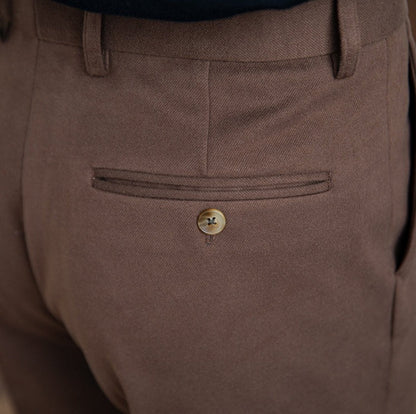 Bristol Wool Felt Straight Trousers