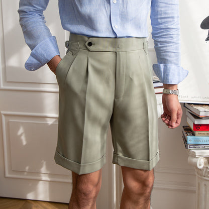 Pleated Bermudas Amalfi