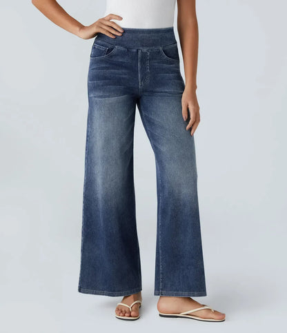 Éva - Comfortable High-Waisted Trousers