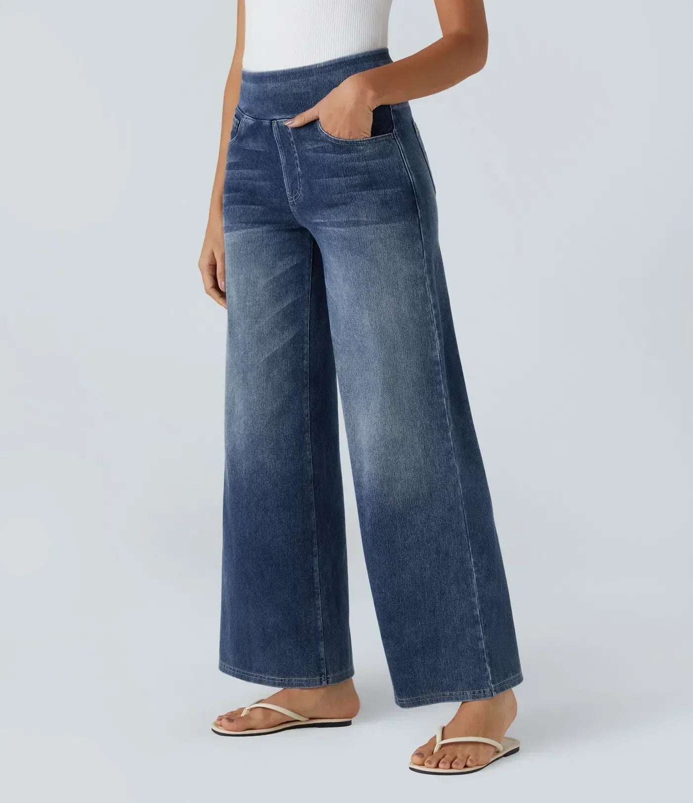 Éva - Comfortable High-Waisted Trousers