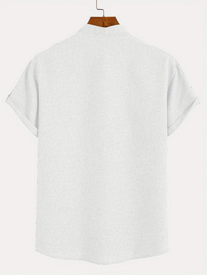 Zalecta | Modern Polo with Stand-Up Collar