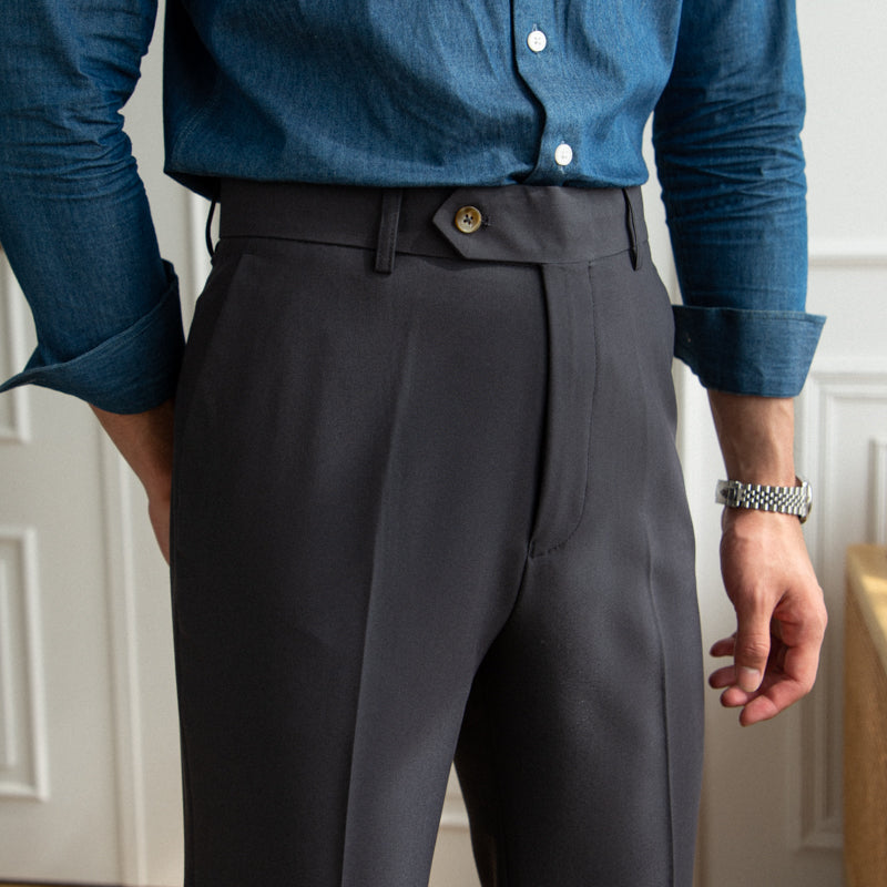 Easy-Iron Sanremo Straight Trousers