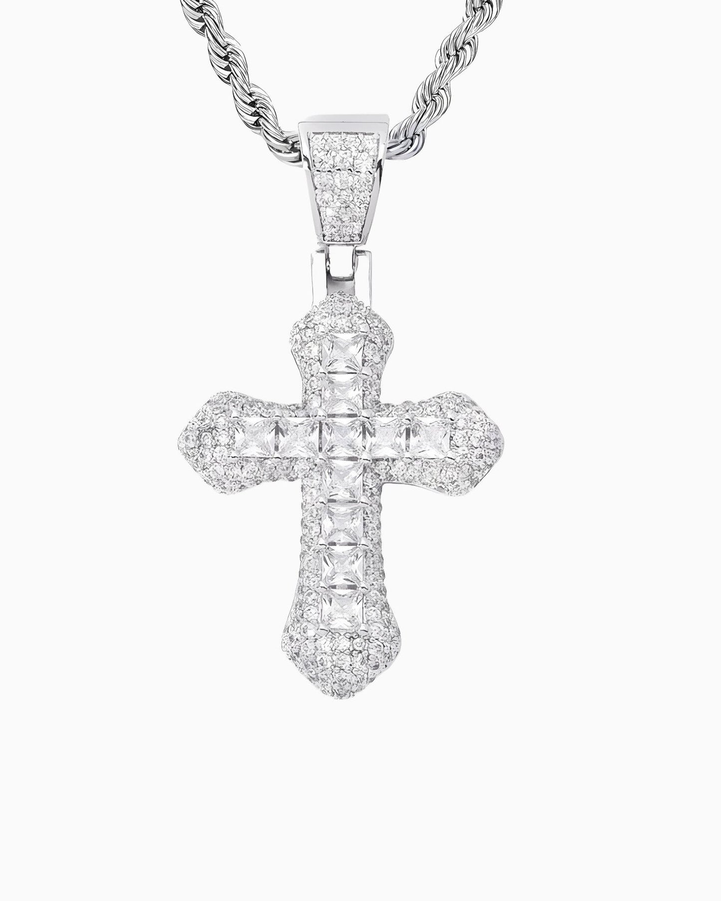 COLD CROSS PENDANT.