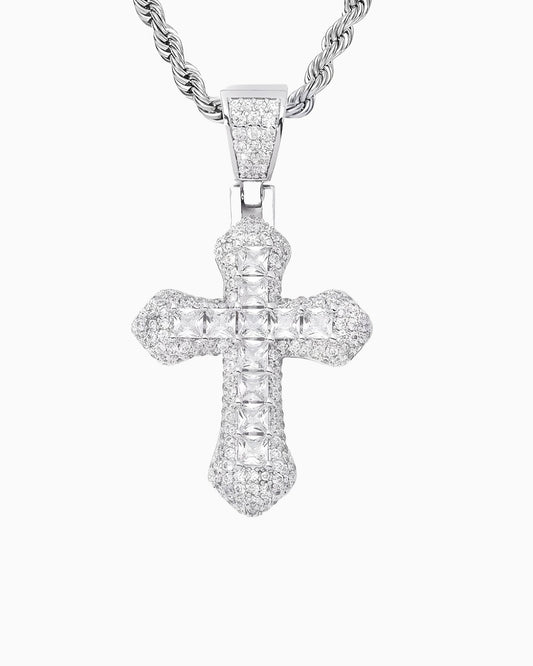 COLD CROSS PENDANT.