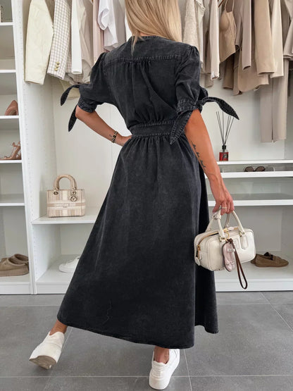 Ivanka™ | Radiant Denim Dress