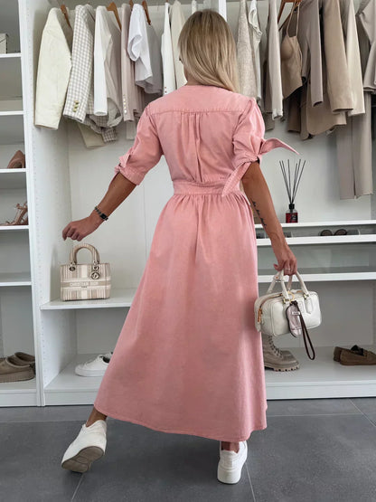 Ivanka™ | Radiant Denim Dress