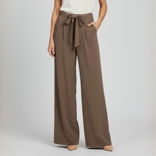 Women’s High Waist Wide Leg Palazzo Trousers