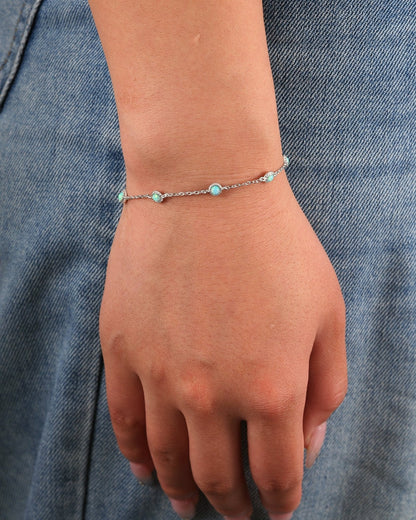 GREEN OPAL BRACELET.