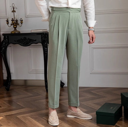 Gurkha Pleated Trousers Portovenere