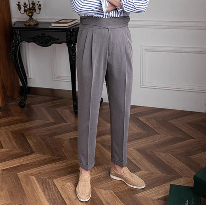 Gurkha Pleated Trousers Portovenere