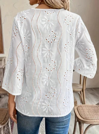 Eunice | Custom White Blouse