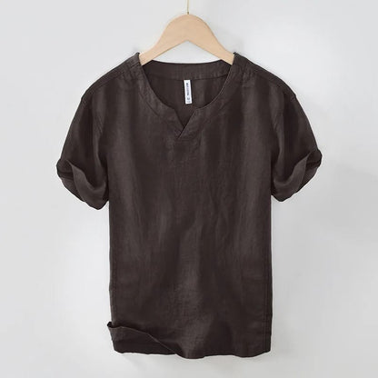 Lars | Relaxed V-neck Shirt