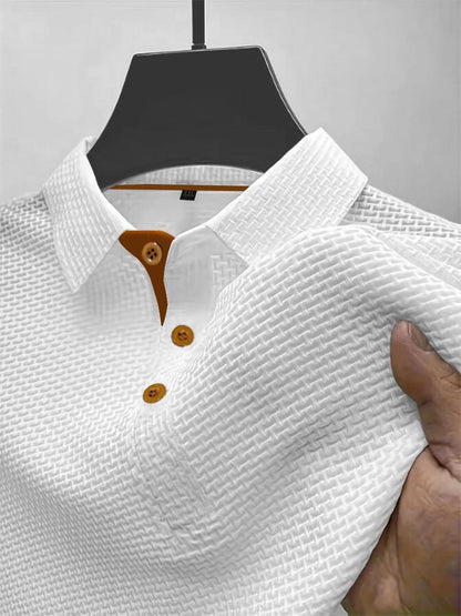 Stefano | Luxe Texture Polo