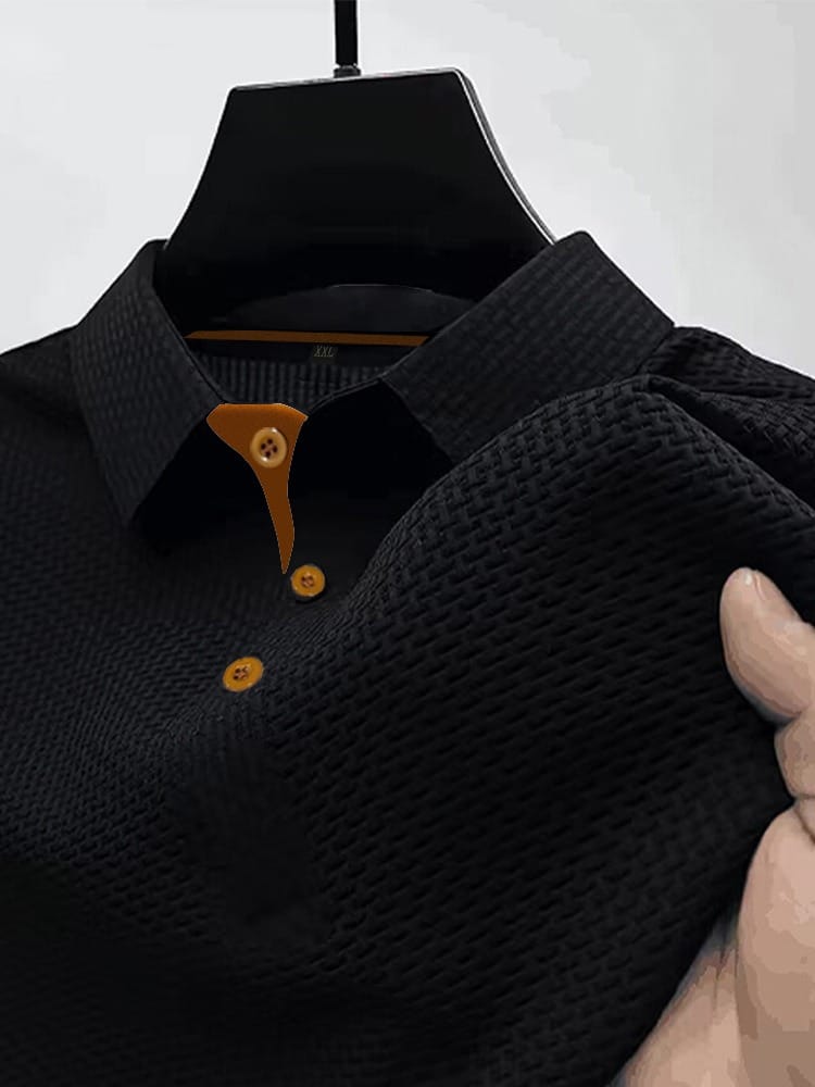 Stefano | Luxe Texture Polo