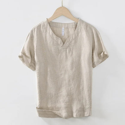 Lars | Relaxed V-neck Shirt