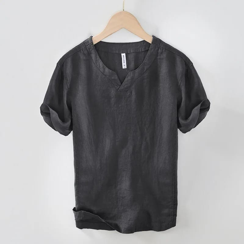 Lars | Relaxed V-neck Shirt