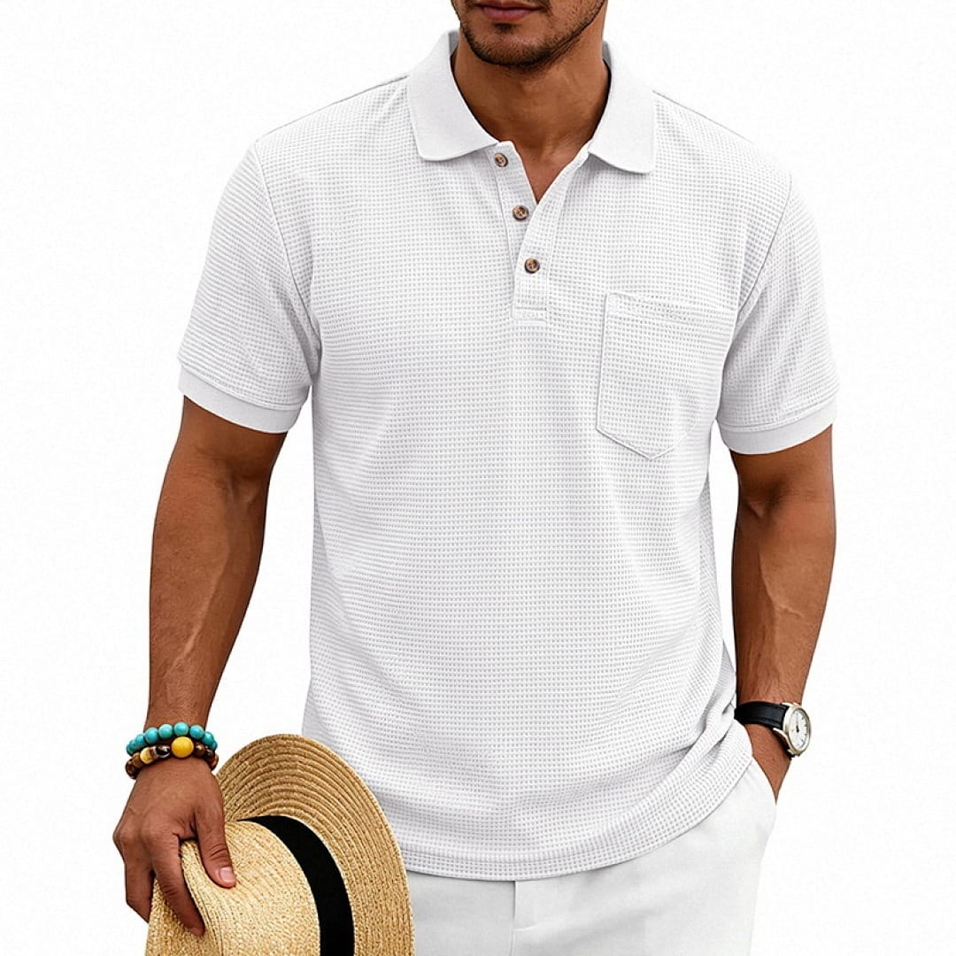 Ruben | Luxe Knitted Polo