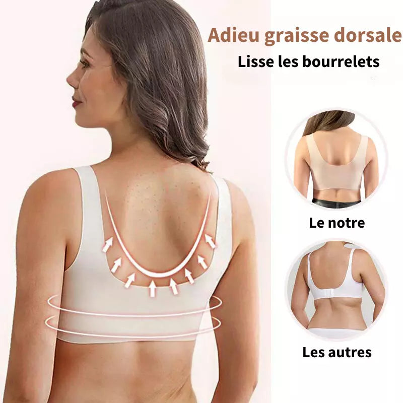 Lela | Wireless Push-Up Bra with Front Closure