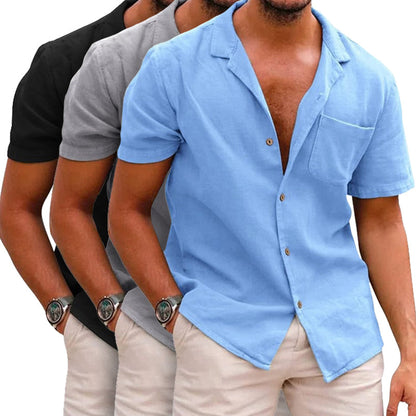 Dario | Linen Summer Shirt