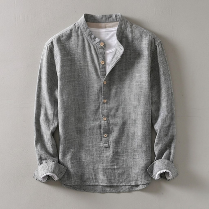 Kasper | Linen Blend Casual Shirt