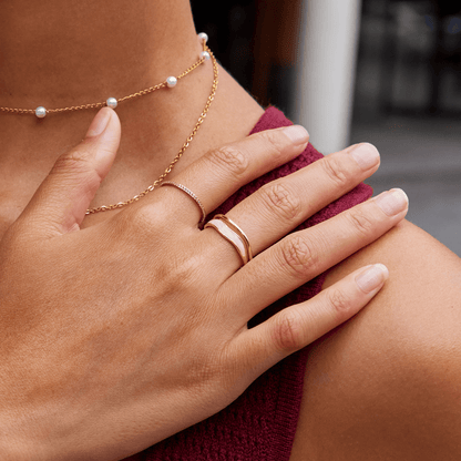 Hope - Stacking Ring