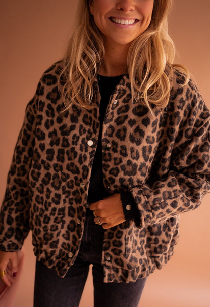 Luna™ | Trendy Leopard Jacket