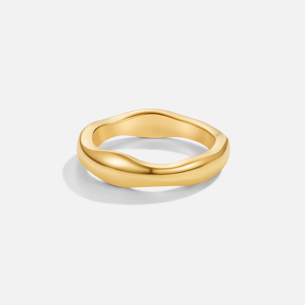 Shine - Set of Wavy Rings