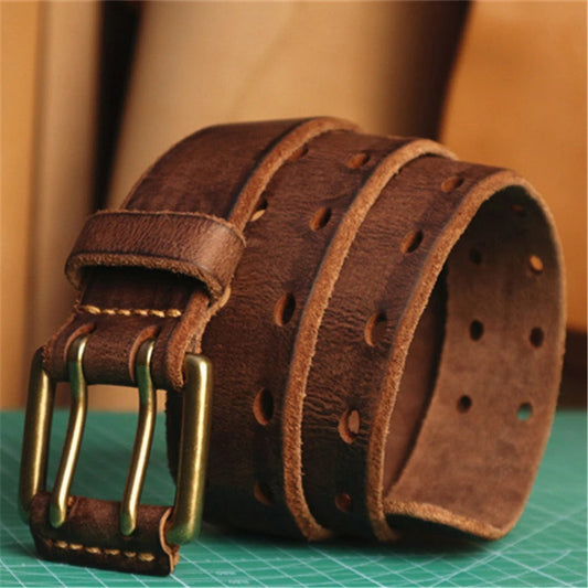 Full Grain Leather Outrider Belt