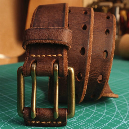 Full Grain Leather Outrider Belt